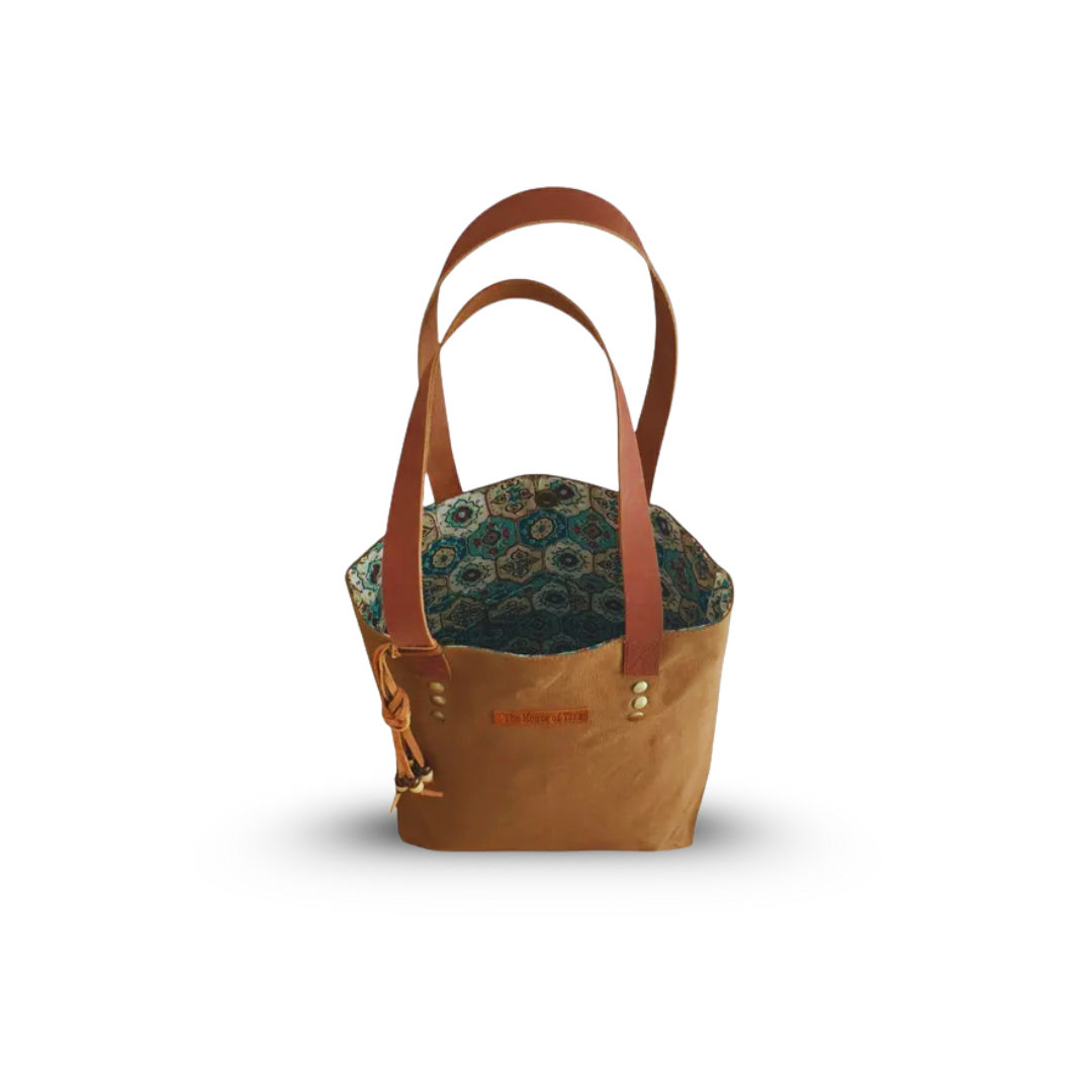 Khaki Women Tote Bag - Stylish Eco-Friendly Accessory